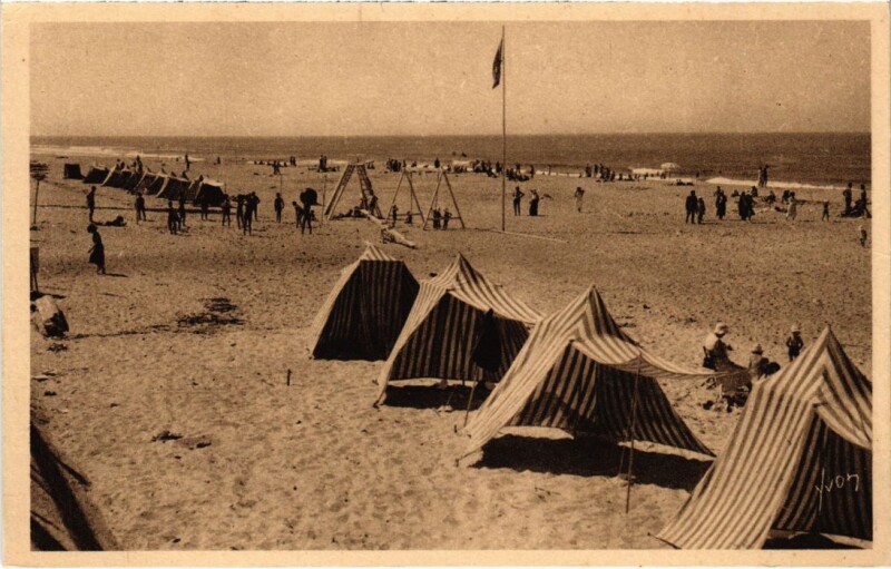 Carte postale ancienne Hossegor La Plage