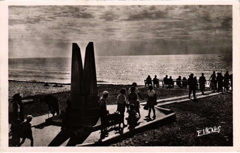 Carte postale ancienne Mimizan les Bains sur la Dune à Mimizan