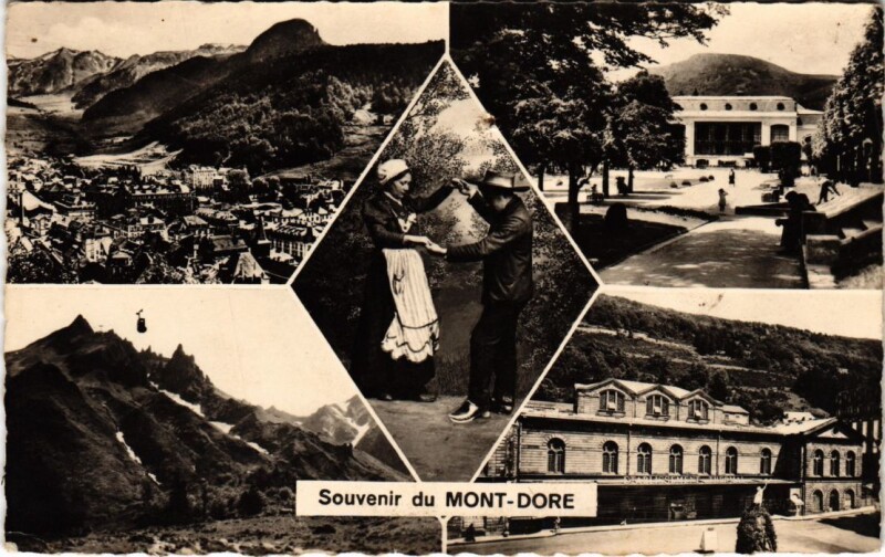 Carte postale ancienne Souvenir de Mont-Dore France à Mont-Dore