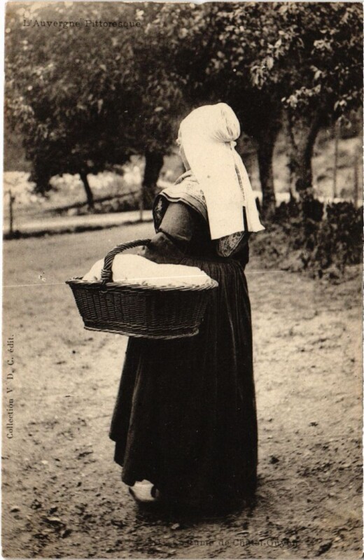 Carte postale ancienne L'Auvergne Pittoresque France
