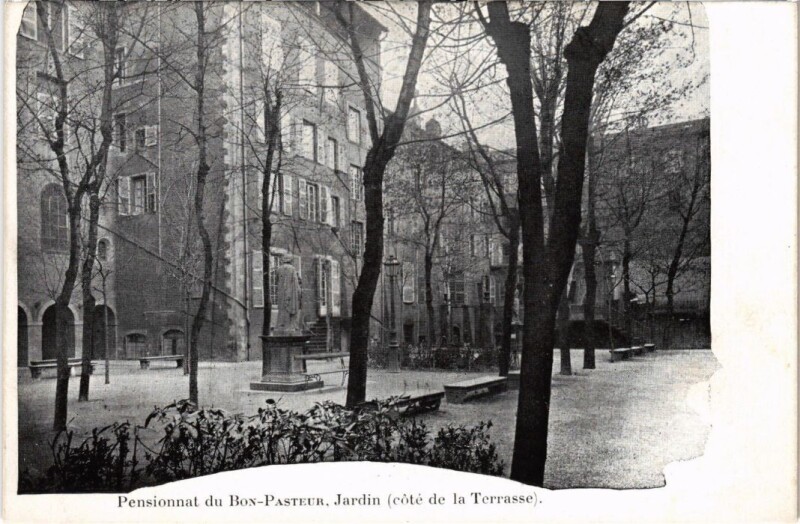 Carte postale ancienne Pensionnat du Bon-Pasteur France