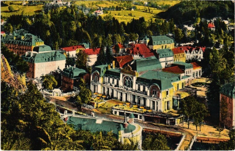 Carte postale ancienne La Bourboule Vue Generale France à La Bourboule