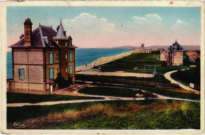 Carte postale ancienne Le Home sur Mer Vue Generale France au Hom