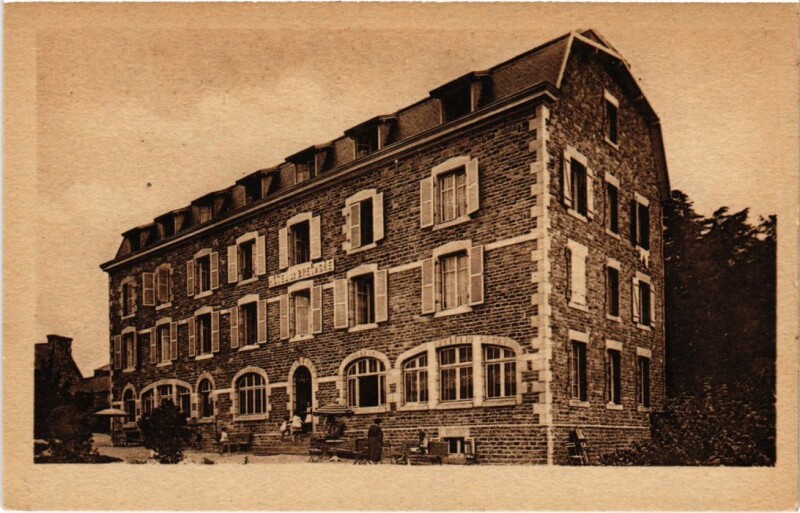 Carte postale ancienne Trebeurden Hotel de Bretagne