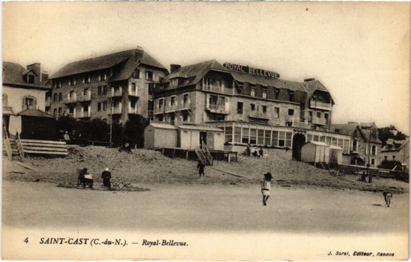 Carte postale ancienne Saint-Cast Royal-Bellevue