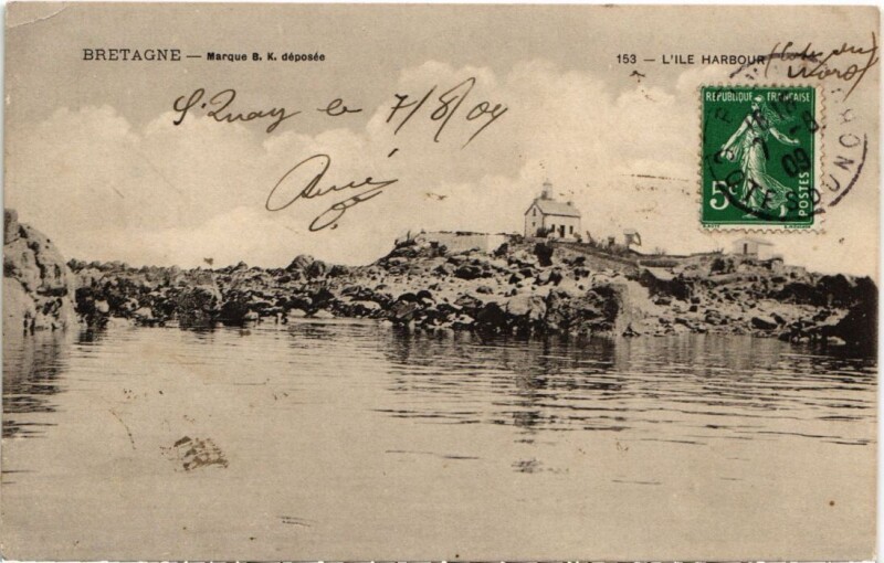 Carte postale ancienne L'Ile de Harbour
