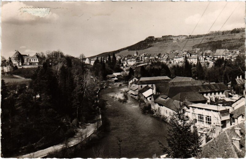 Carte postale ancienne Champagnole vue generale à Champagnole