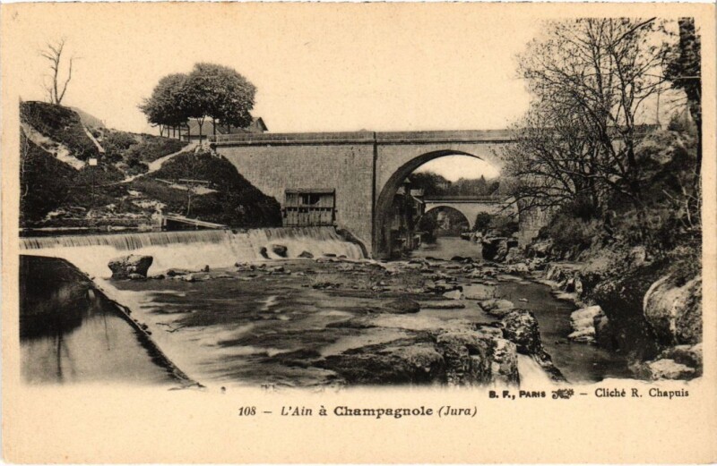Carte postale ancienne Champagnole L'Ain à Champagnole