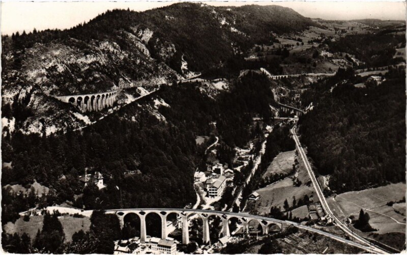 Carte postale ancienne La Franche-Comté Pittoresque à Hauts de Bienne
