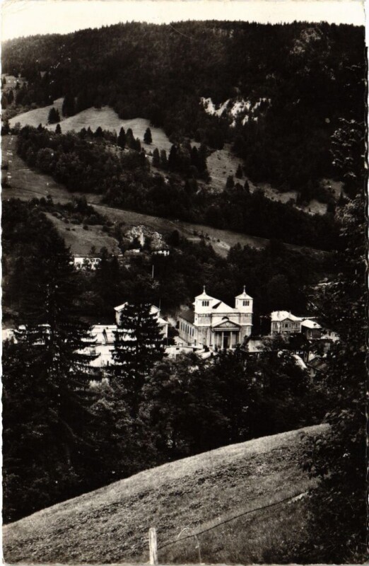 Carte postale ancienne Morez Eglise