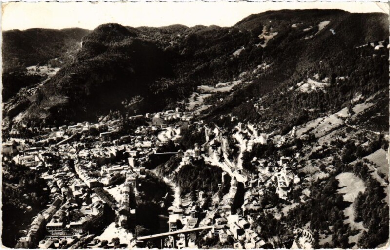 Carte postale ancienne Saint Claude vue generale à Saint-Claude