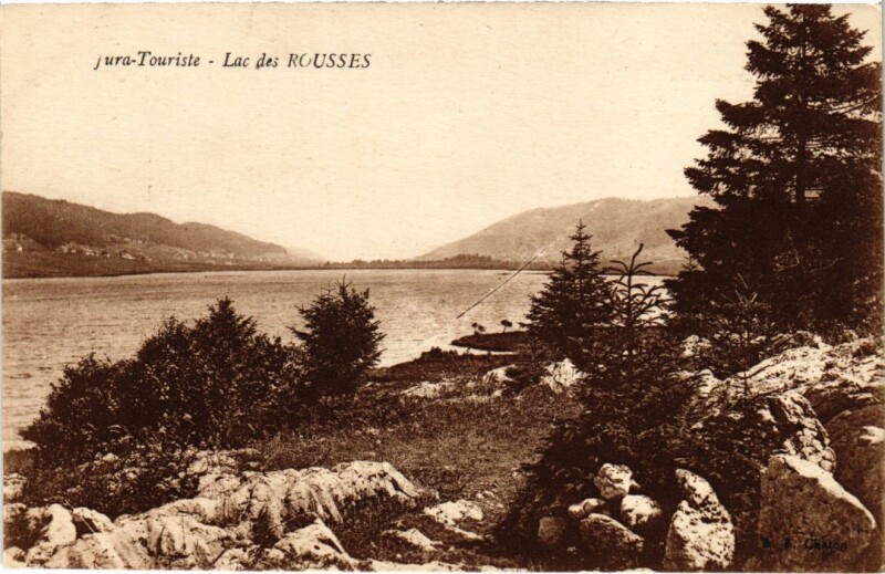 Carte postale ancienne Lac de Rousses