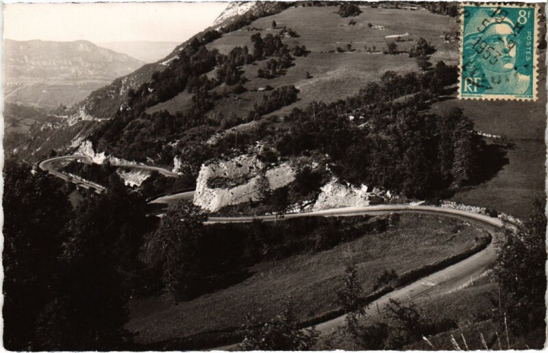 Carte postale ancienne Les lacets de Sepmoncel