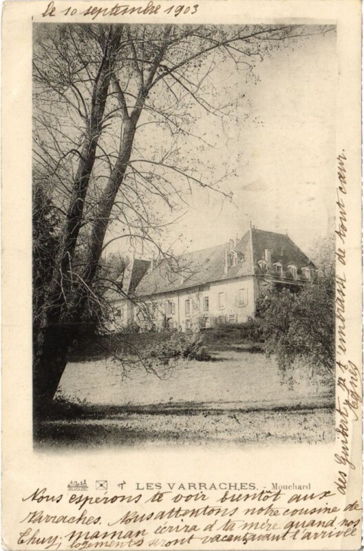 Carte postale ancienne Les Varraches