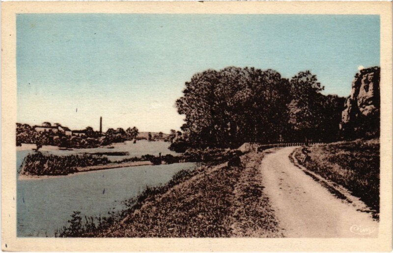 Carte postale ancienne Le Barrage de Rans