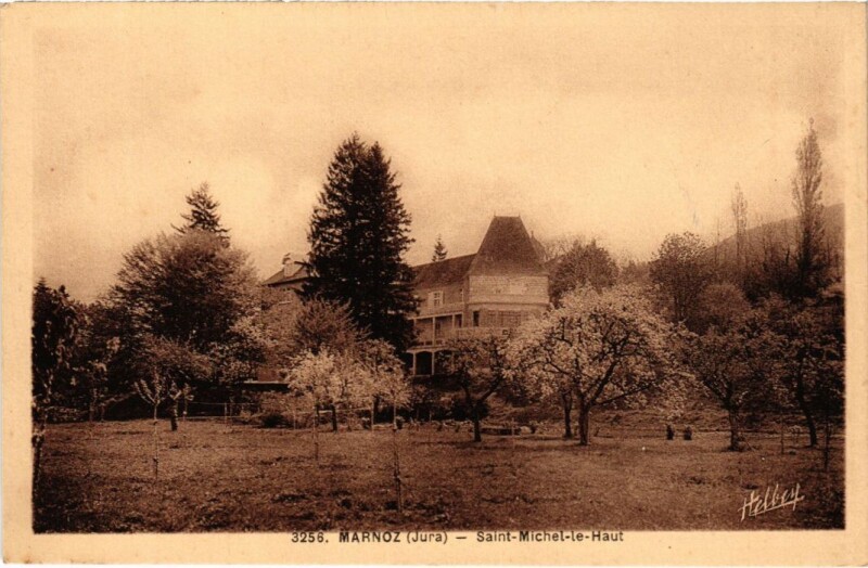 Carte postale ancienne Marnoz Saint-Michel le Haut à Marnoz