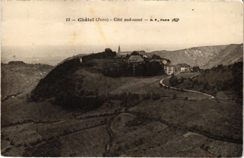 Carte postale ancienne Chatel
