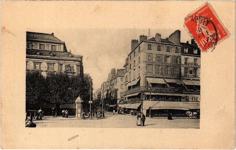 Carte postale ancienne Paris un coin