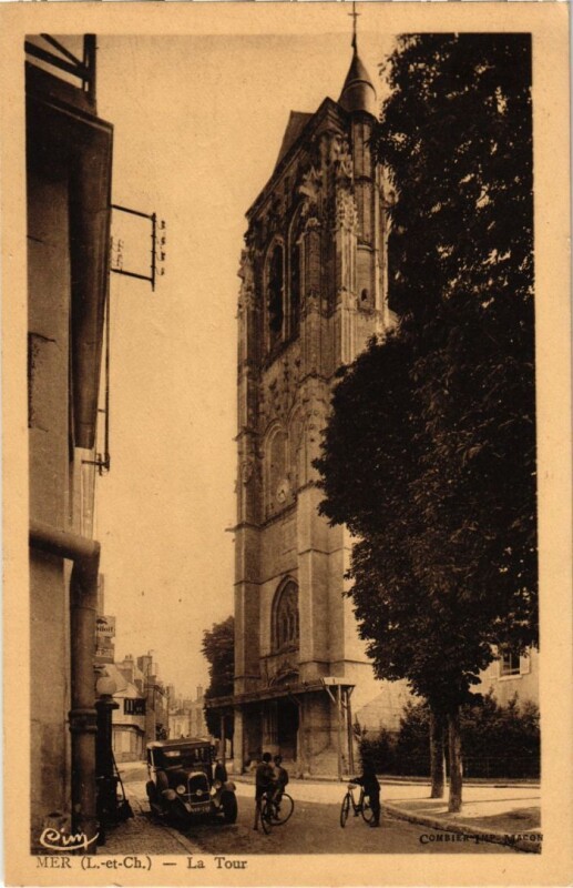 Carte postale ancienne Mer La Tour France