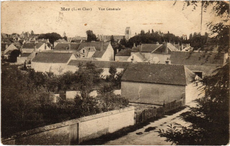 Carte postale ancienne Mer Vue Generale France