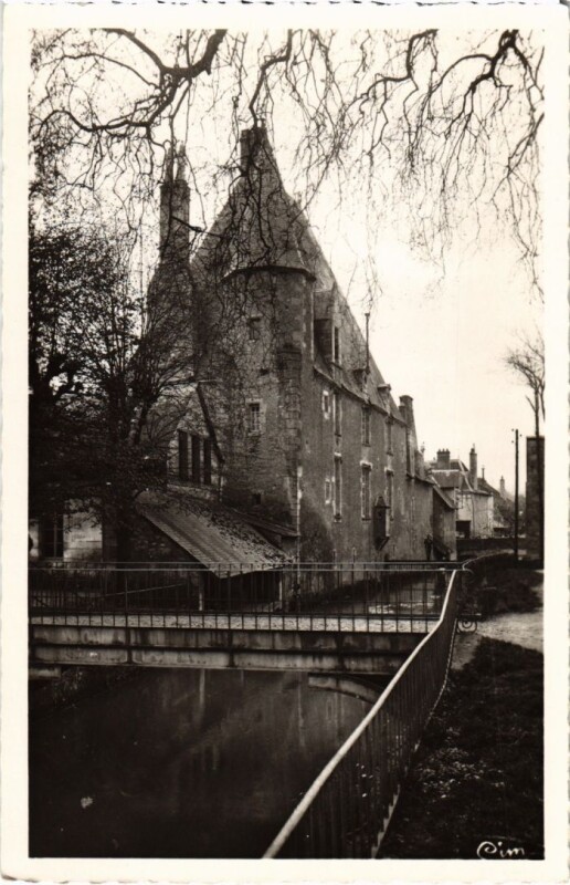Carte postale ancienne Vendome Hotel du Saillant France