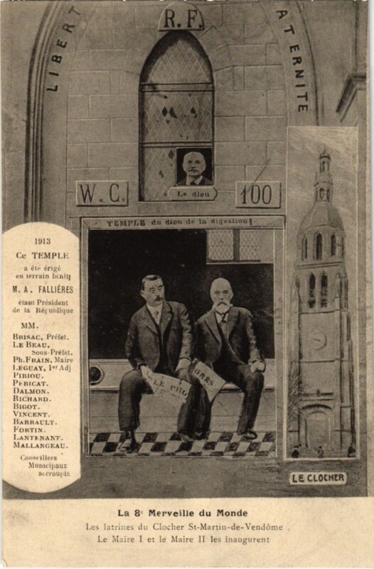 Carte postale ancienne Vendome La 8e Merveille du Monde France