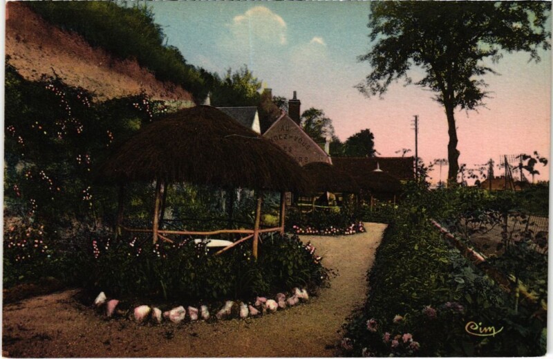 Carte postale ancienne Bourre Souvenir France