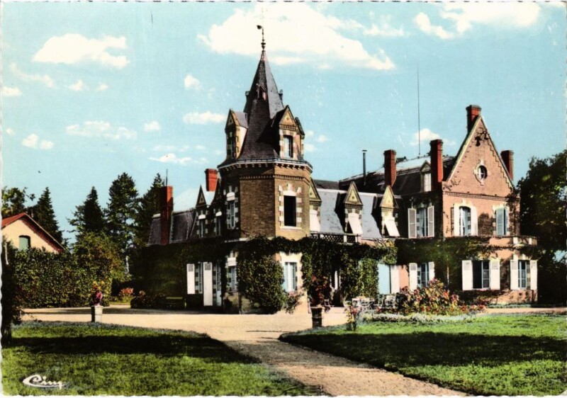 Carte postale ancienne Pierrefitte-sur-Sauldre Chateau de Falase France à Pierrefitte-sur-Sauldre