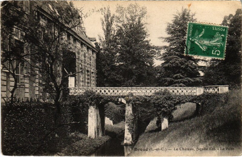 Carte postale ancienne Droue Le Chateau France
