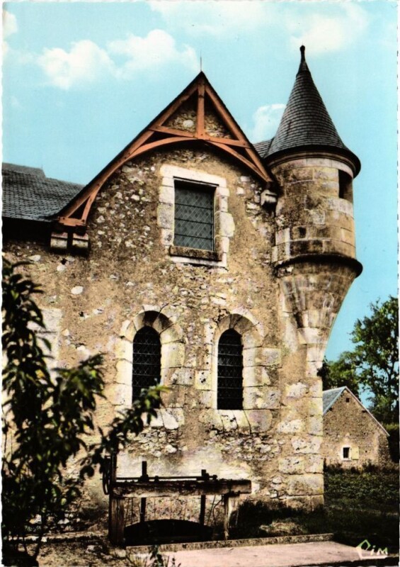 Carte postale ancienne Fougeres s Bievre Ancienne Chapelle du Chateau France