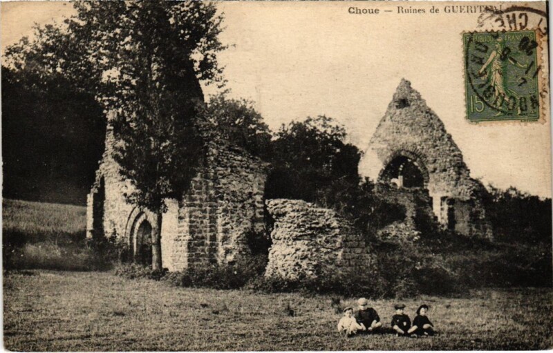 Carte postale ancienne Chouse Ruines France