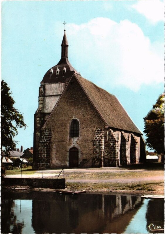 Carte postale ancienne Choue L'Eglise France à Choue