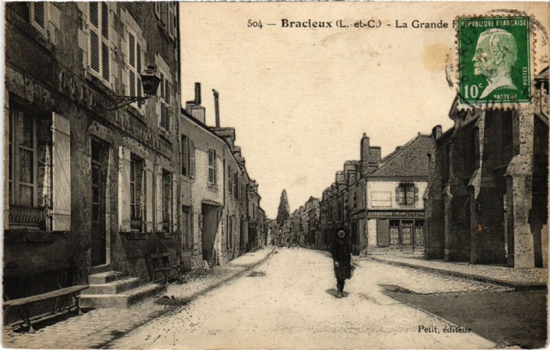 Carte postale ancienne Barcieux La Grande France