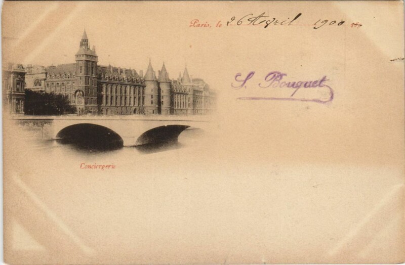 Carte postale ancienne Paris 4e Conciergerie