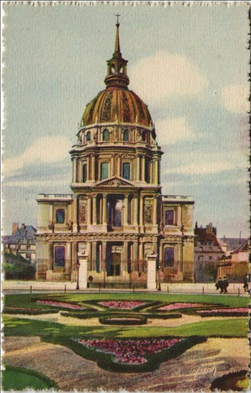 Carte postale ancienne Paris 7e Hotel des Invalides