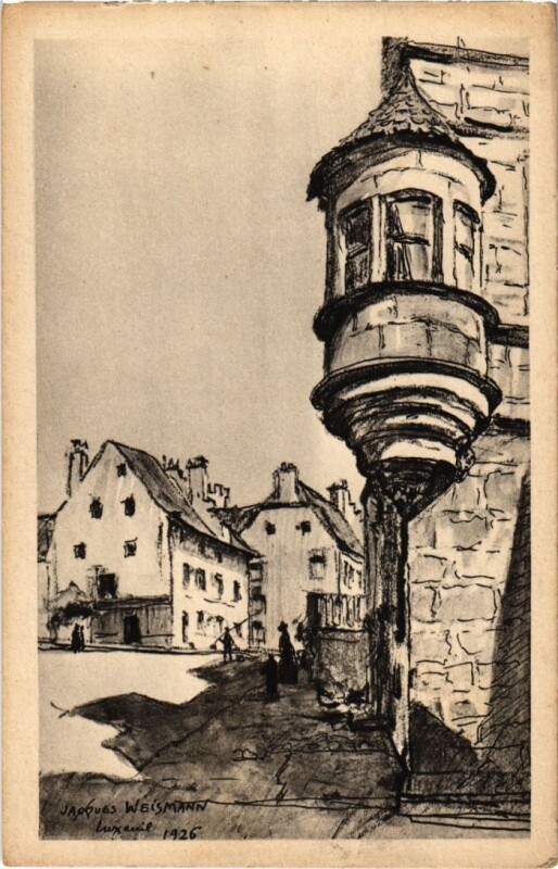 Carte postale ancienne Luxeuil-les-Bains à Luxeuil-les-Bains