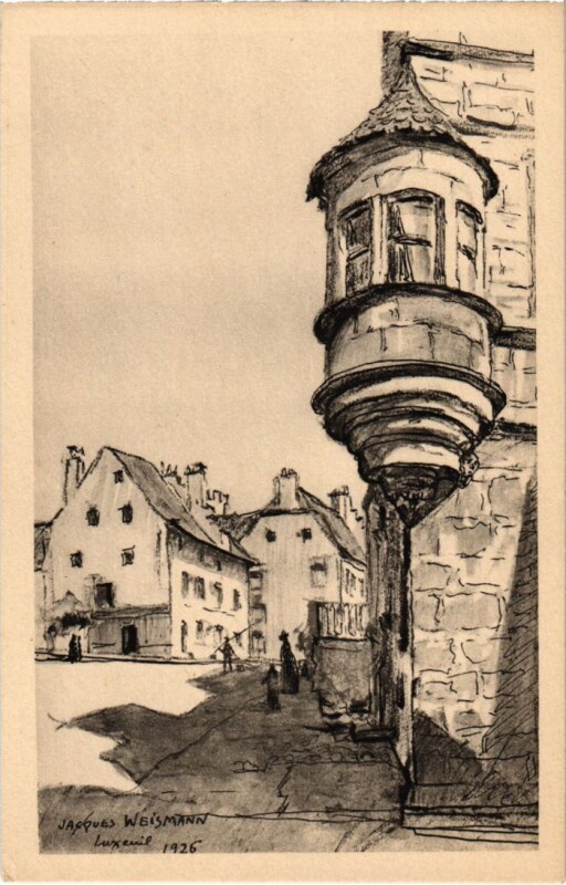 Carte postale ancienne Luxeuil-les-Bains à Luxeuil-les-Bains