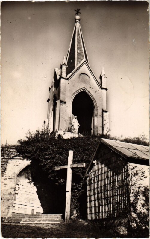 Carte postale ancienne Vesoul Notre-Dame de la Motte à Vesoul