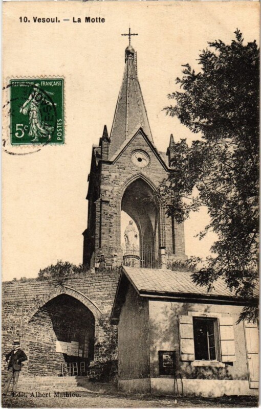 Carte postale ancienne Vesoul La Motte à Vesoul