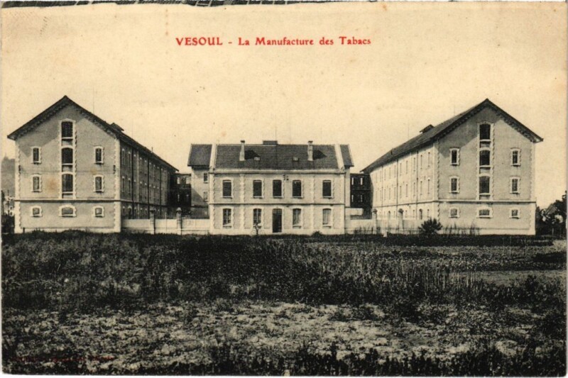 Carte postale ancienne Vesoul Manufacture des Tabacs à Vesoul