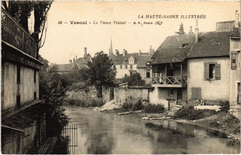Carte postale ancienne Vesoul Vieux Vesoul à Vesoul