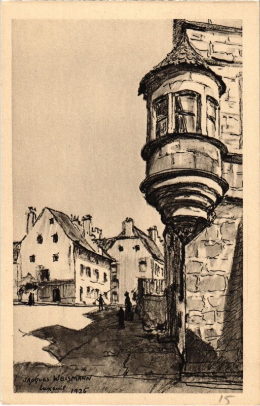 Carte postale ancienne Luxeuil-les-Bains à Luxeuil-les-Bains