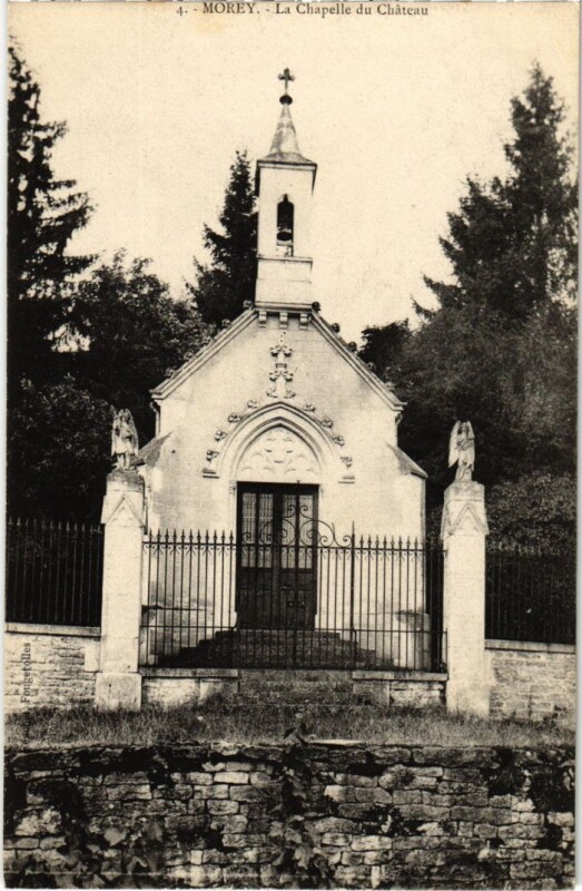 Carte postale ancienne Morey La Chapelle du Chateau