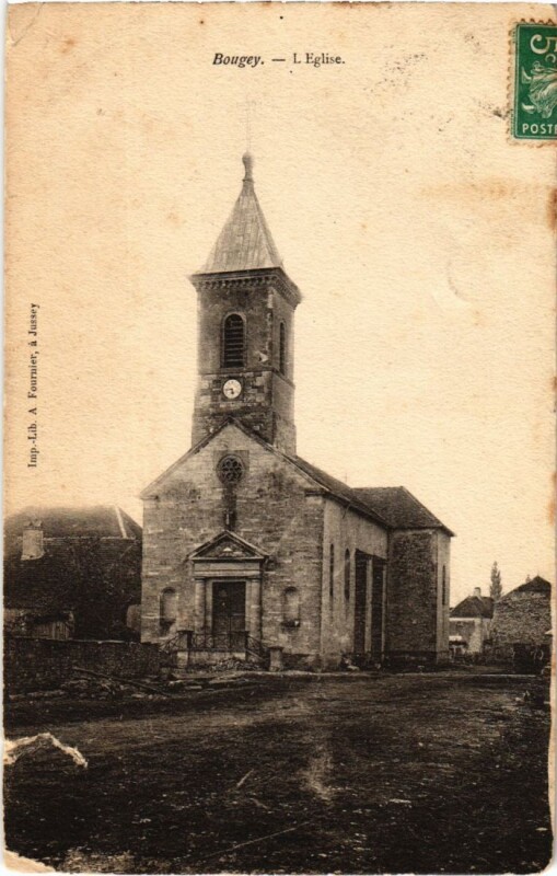 Carte postale ancienne Bouey l'Eglise
