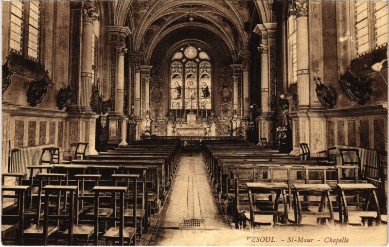 Carte postale ancienne Vesoul Saint-Maur la Chapelle à Vesoul