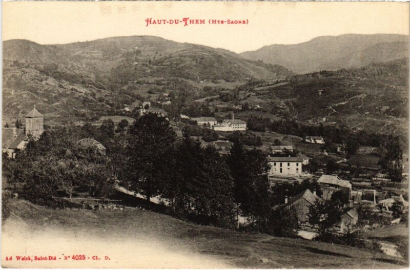 Carte postale ancienne Haut-du-Them