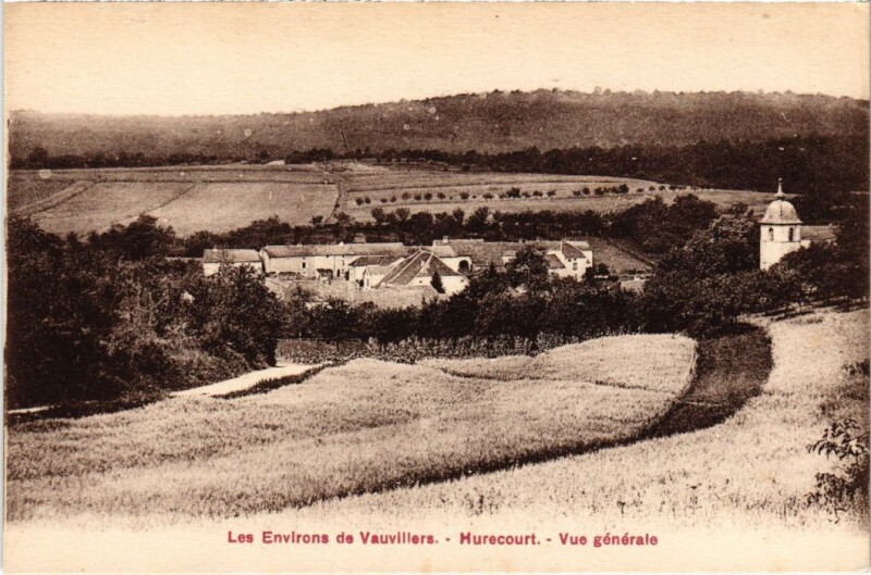 Carte postale ancienne Murecourt vue generale