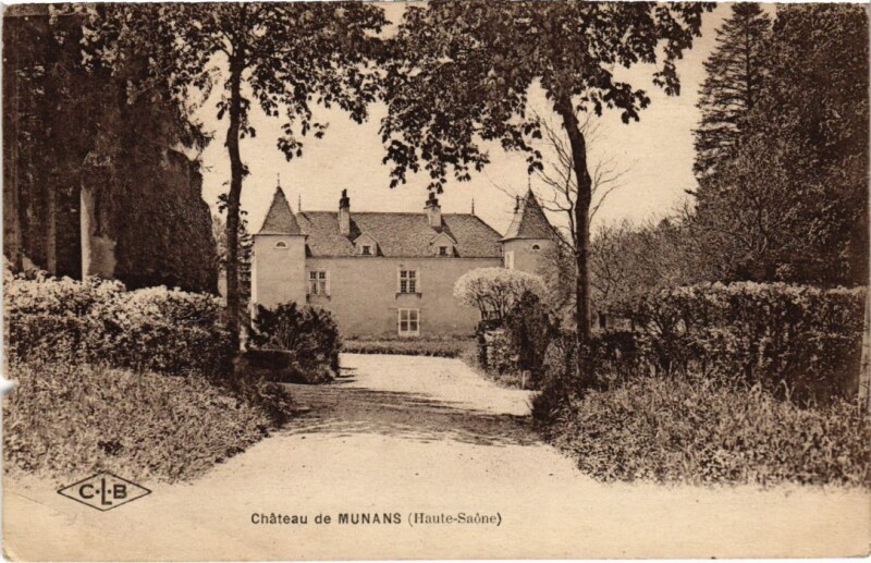 Carte postale ancienne Chateau de Munans