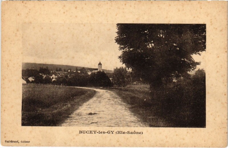 Carte postale ancienne Bucey-les-Gy