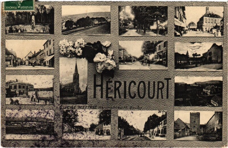 Carte postale ancienne Hericourt